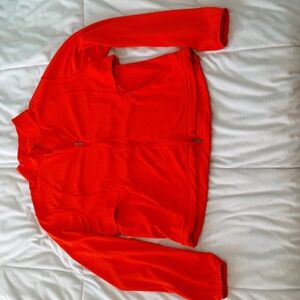 Lululemon Orange Jacket Plus Size